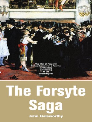 cover image of The Forsyte Saga